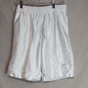 Nike White Athletic Shorts